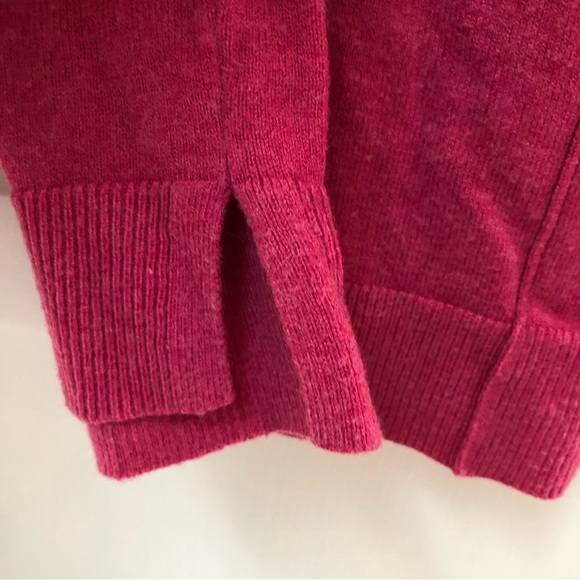 Chicos Hot pink soft stretchy wide Crewneck barbiecore long sleeve tunic XL - Picture 5 of 8